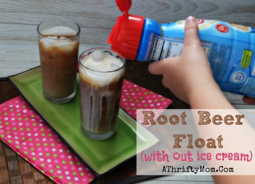 How to make a Root Beer Float With Out Ice Cream, Root Beer Float with fewer calories #RootBeer #Float #Recipe #Drinks