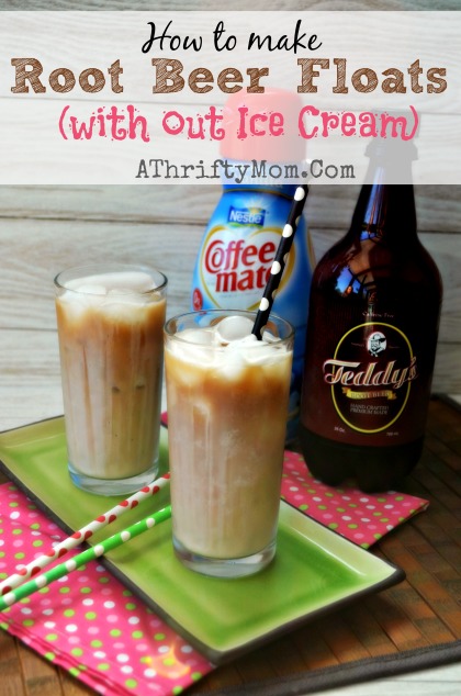 How to make a Root Beer Float With Out Ice Cream, Root Beer Float with fewer calories #RootBeer #Float #Recipe #Drinks
