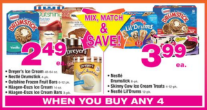Nestle and ice cream promo