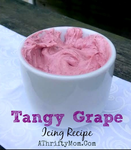 Tangy Grape Icing Recipe, Quick and Easy #Frosting, #FruitDip, #Icing