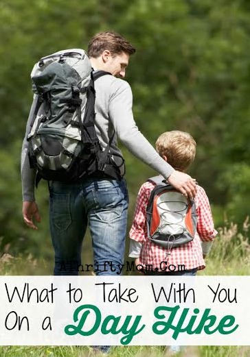 What to Take on a Day Hike ~ Tips for hiking with Family