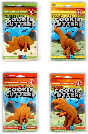 3d dinosaur cookie cutter