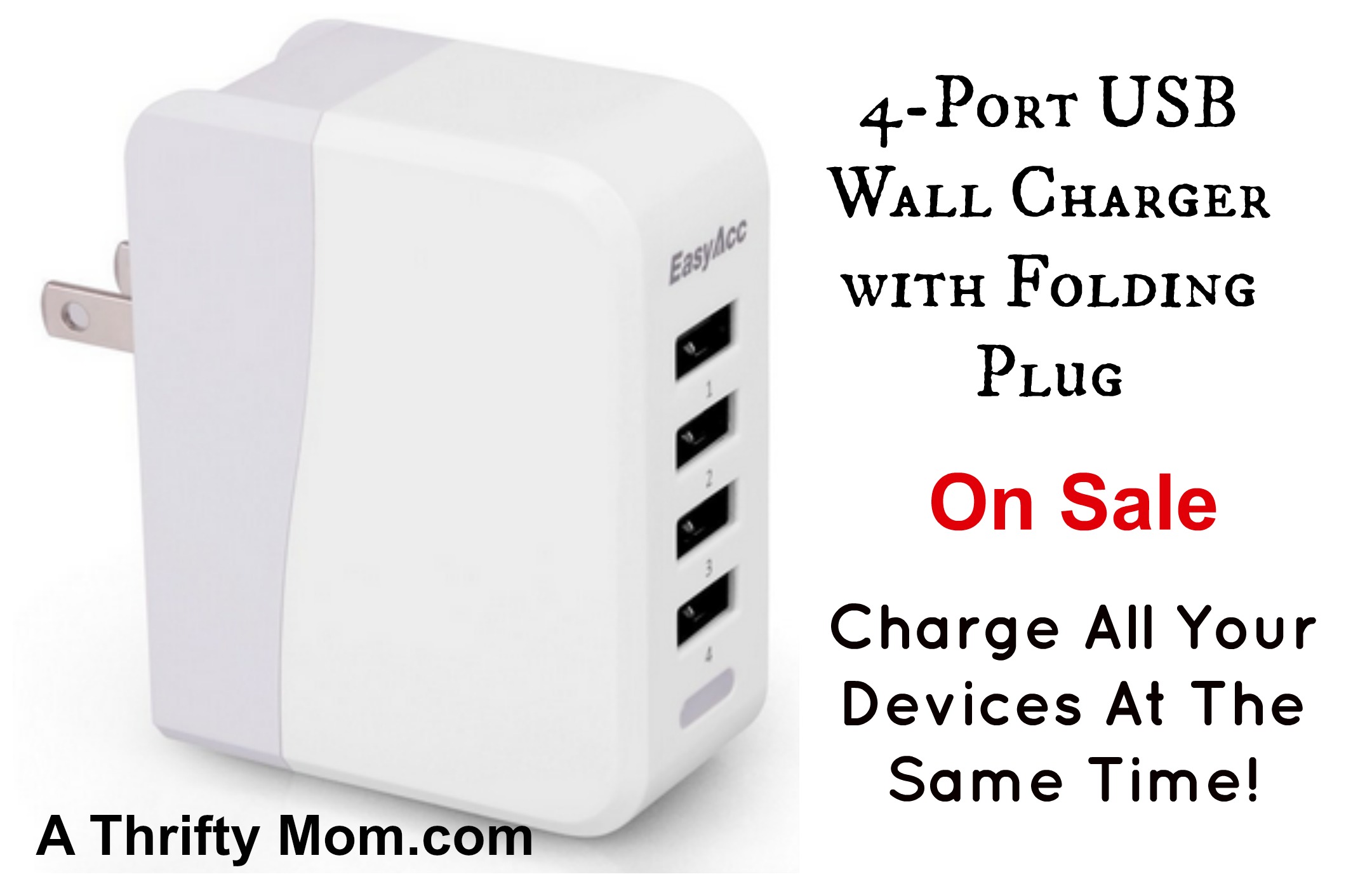 4 Port USB Wall Charger1