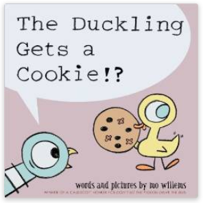 Dont Let the Pigeon The Duckling gets a cookie