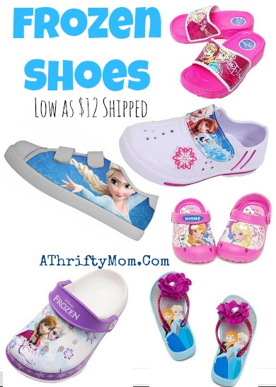 Frozen Shoes, lots of styles to pick from. Some with FREE shipping #Elsa, #Anna, #Frozen, #freeShipping