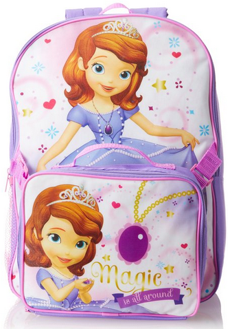 Girls Backpack Princess Sofia