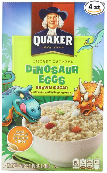 Quaker Oatmeal Dinos