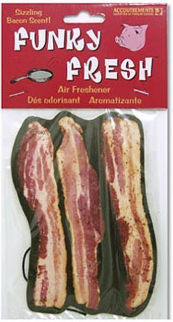 bacon air freshener