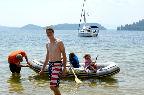 johann  on the lake in McCall