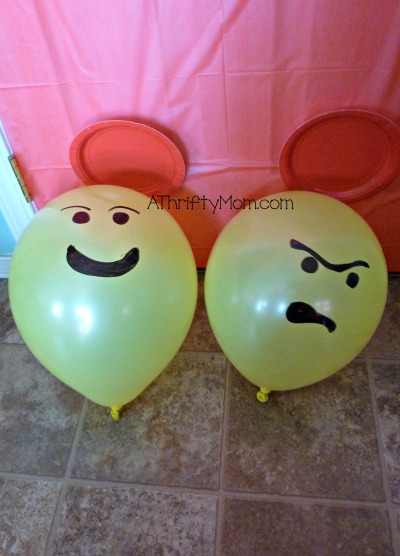 lego minifigure balloons, #thriftypartydecor, #minifigurines, #legoparty,  #thriftyparty, #balloons, #thriftycrafts, #craftsforkids, #legomovieparty