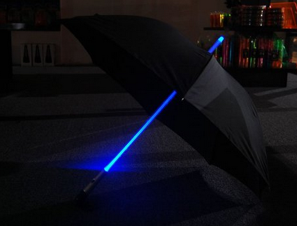 star wars light saber umbrella