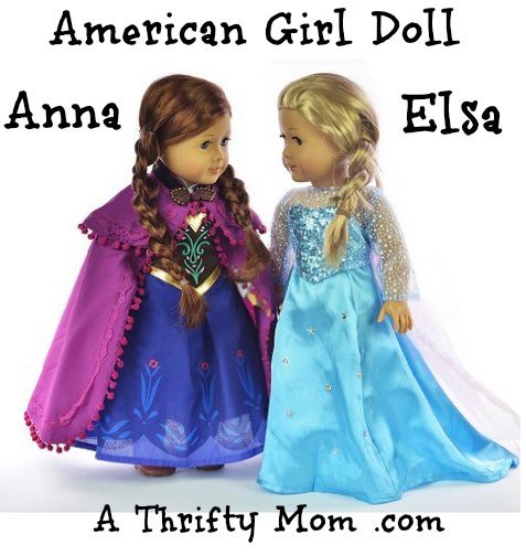 American Girl Anna Elsa Doll Disney Frozen