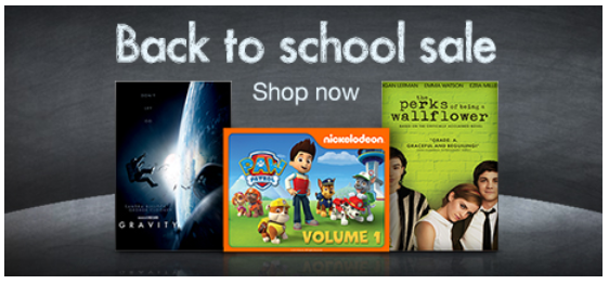 Back To School Sale Instant Video