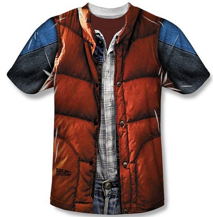 Back to the Future Marty McFly Vest Shirt