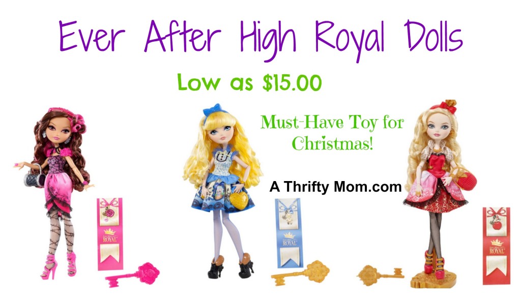 Ever After High Royal Dolls Must Have Toy For Christmas #GiftForKids #EverAfterHigh #GiftForGirls