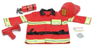 Fireman Fire Fighter Costume