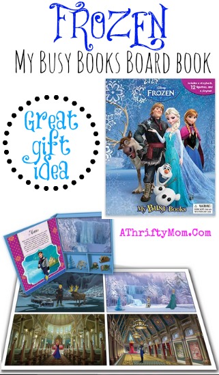 Frozen My Busy Board Book, Great Gift Idea, #Frozen, #GiftIdea, #BooksForKids