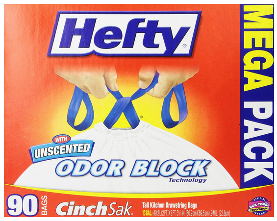 Hefty Odor Block Bags