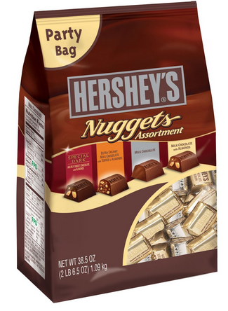Hershey's Nuggets Chocolate Party Bag #HalloweenCandy #NomNomNom
