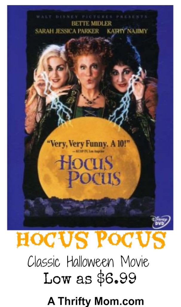 Hocus Pocus DVD Classic Halloween Movie
