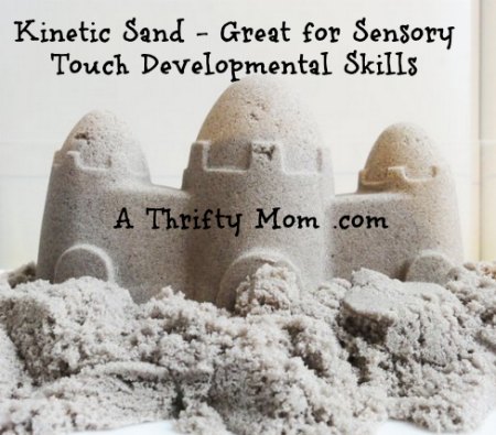 Kinetic Sand Development skill touch sensory
