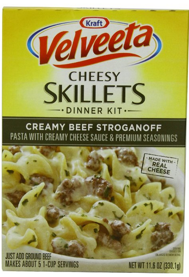 Kraft Velveteta Dinner Box