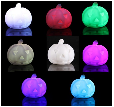 LED Color Changing Pumpkins