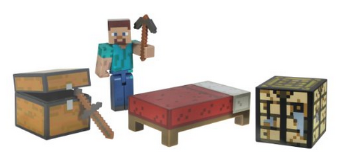 LEGO Minecraft Survival Steve figure