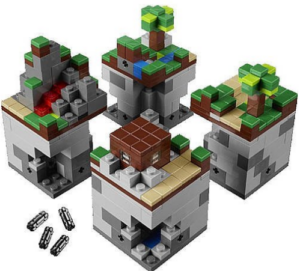 LEGO Minecraft micro world