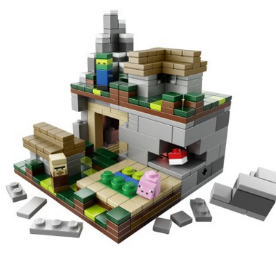 Lego Minecraft Village