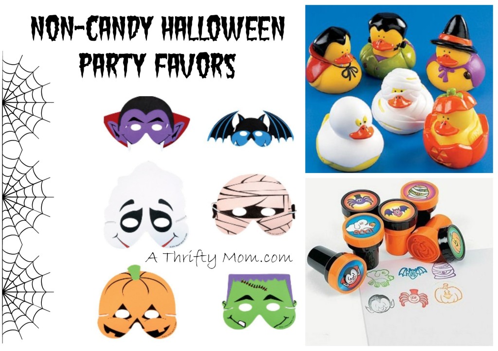 Non-Candy Halloween Party Favors For Kids
