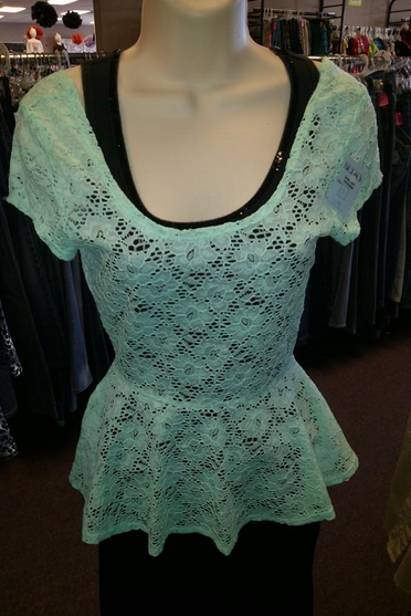 Other Mothers Teal top