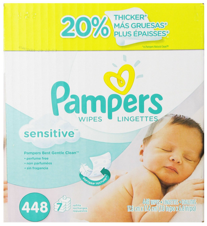 Pampers Sensitive Wipes Coupon Deal #BabyCoupons