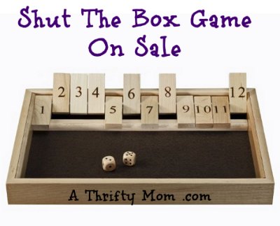 Shut the Box Game Best Price