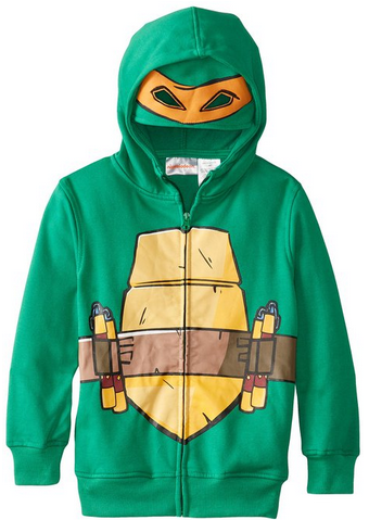 Teenage Mutant Ninja Turtle Boys' Hoodie with Mask #BoysClothing #TMNT