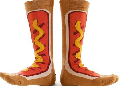 hot dog socks