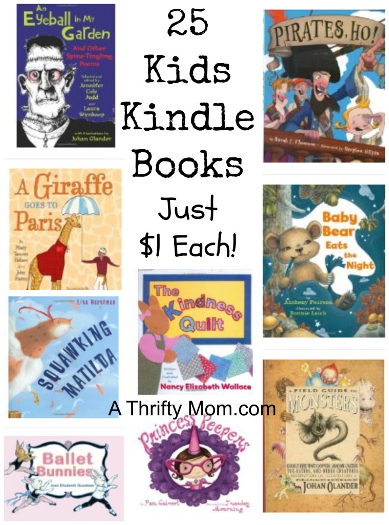25 Kids Kindle Books Just $1 Each #KidsBooks #Kindle