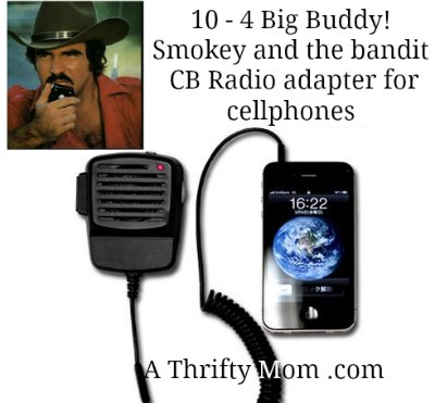 CB radio cellphone adapter