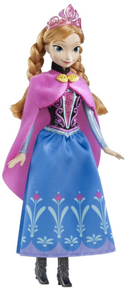Disney Frozen Sparkle Anna of Arendelle Doll #Frozen #Kristoff #GiftForKids #KidsChristmasGift