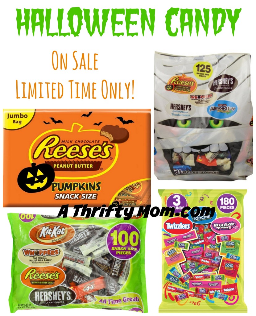 Halloween Candy On Sale - Limited Time Only #HalloweenCandy #TrickOrTreat