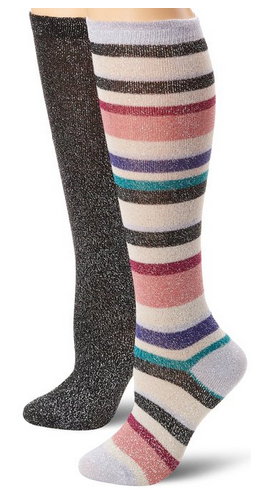 Jessica Simpson Women's Stripe Knee High Socks