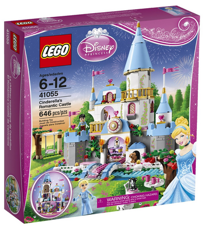 LEGO Disney Princess Cinderella's Romantic Castle #LEGOs #Princesses #GiftIdeaForKids