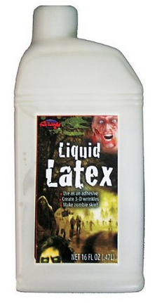Liquid Latex, 1 Pint, Perfect for making your own zombie skin! #HalloweenCostumes