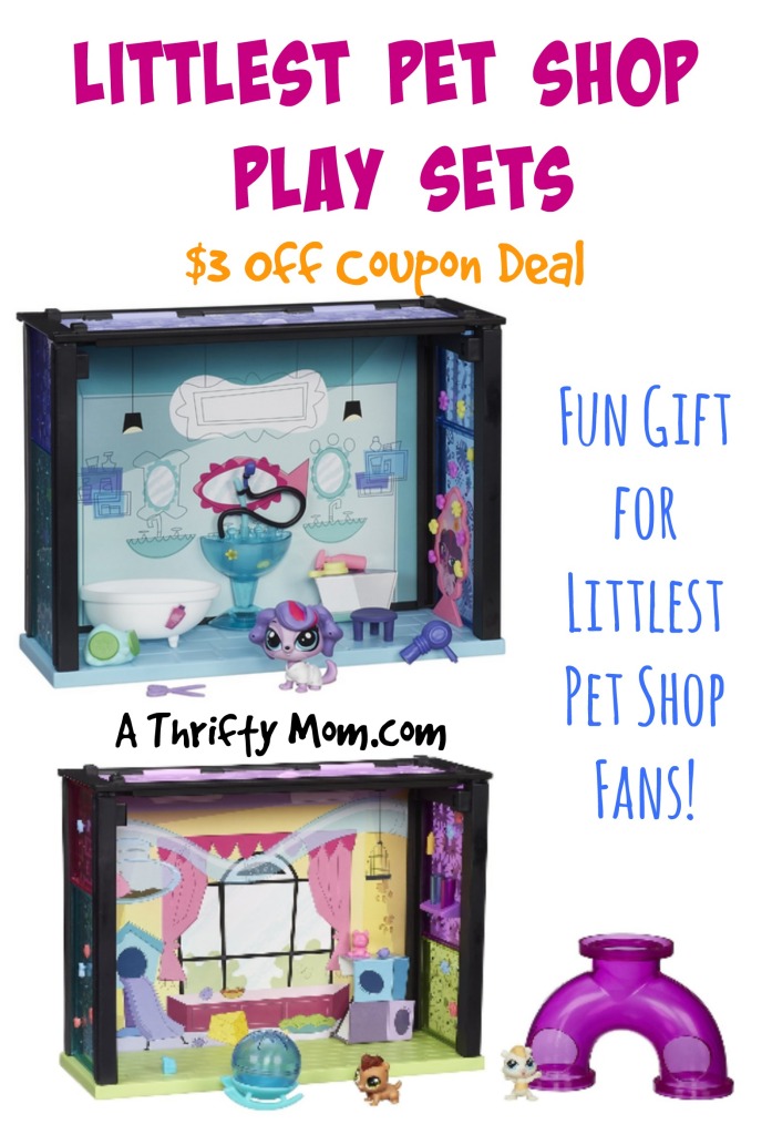 Littlest Pet Shop Play Sets $3 Off Coupon Deal ~ Fun Gift for Littlest Pet Shop Fans