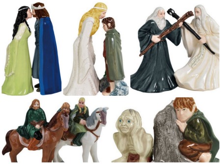 Lord of the Rings Salt and Pepper Shakers