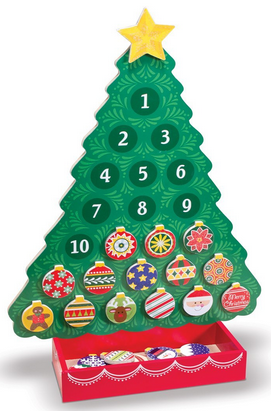Melissa & Doug Countdown to Christmas - Wooden Advent Calendar