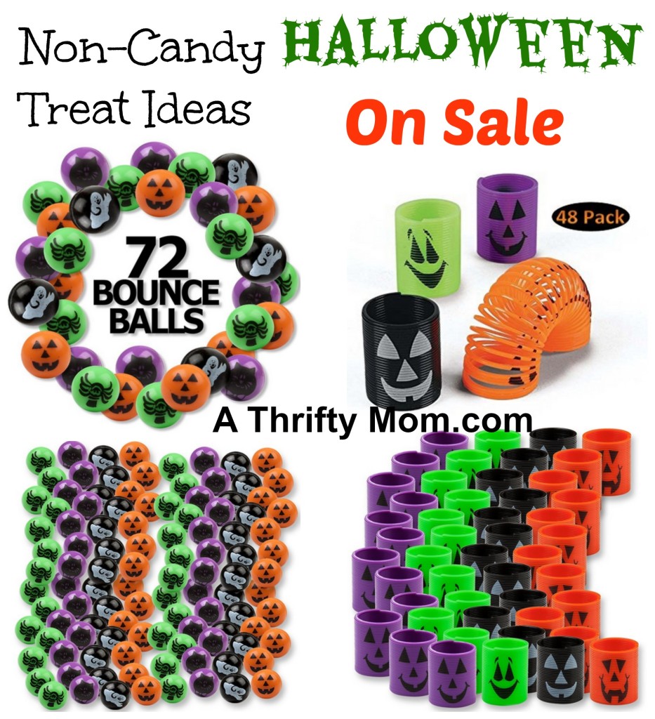 Non-Candy Halloween Treat Ideas On Sale - Magic Springs 48 pk - Bright Bouncey Balls 72 pk