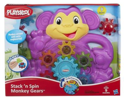Playskool Stack and spin monkey gears Toy, giveaway