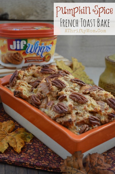Pumpkin Spice French Toast Bake, Easy Gift Ideas, Neighbor Gift Ideas for Christmas, Fast and easy Gift Ideas for Christmas #Pillsbury, #GiftIdeas, #EasyNeighborGifts, #EasyTeachergifts  #Healthy