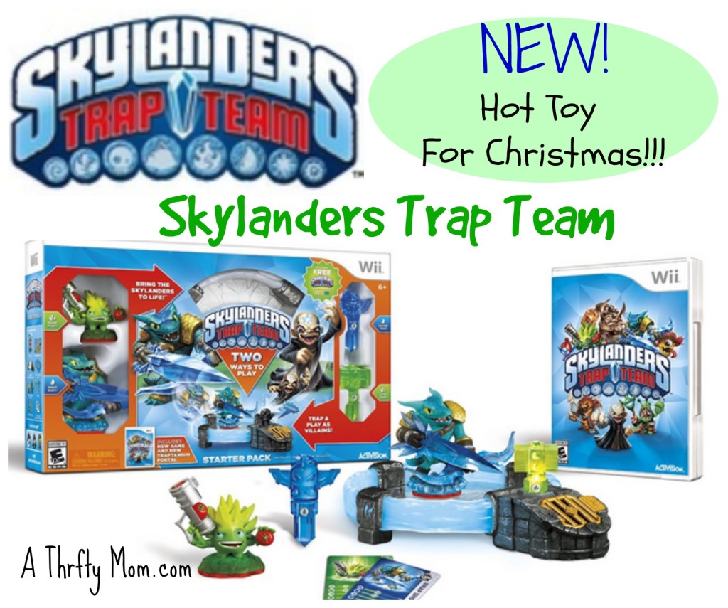 Skylanders Trap Team Hot New Toy for Christmas Free Shipping #VideoGames #GiftForKids